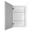 Armoire à pharmacie encastrée sans cadre à 1 porte avec tablettes réglables Frontline Shaker-673091074-680511047