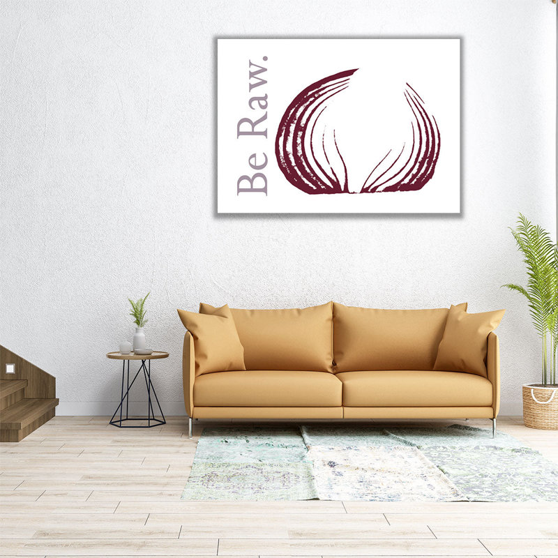 Be Be Raw - reproduction d'art sur toile, H 12 po x l 16 po