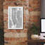 «Inverted New York Map» par Sue Schlabach, estampe numérique sur toile-740703256