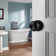 Privacy Door Knobs with Round Rosette, Keyless Lock