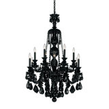 Hamilton 12 - Light Glass Chandelier