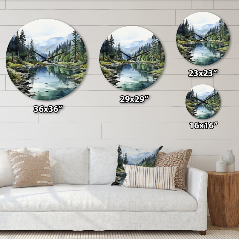 Horloge murale Dakim, Grand