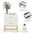 Cilo 15.75'' W Metal Nightstand