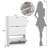 Wavy 3-Door Shoe Storage,-1192555198