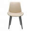 Chaise en polyuréthane avec pieds en métal
