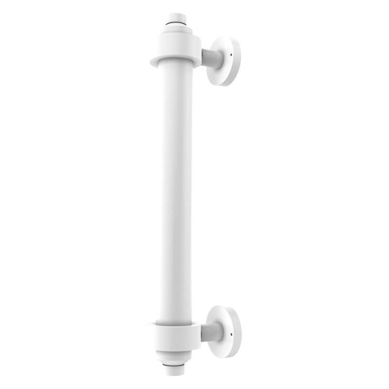 Continental Door Pull, Matte White