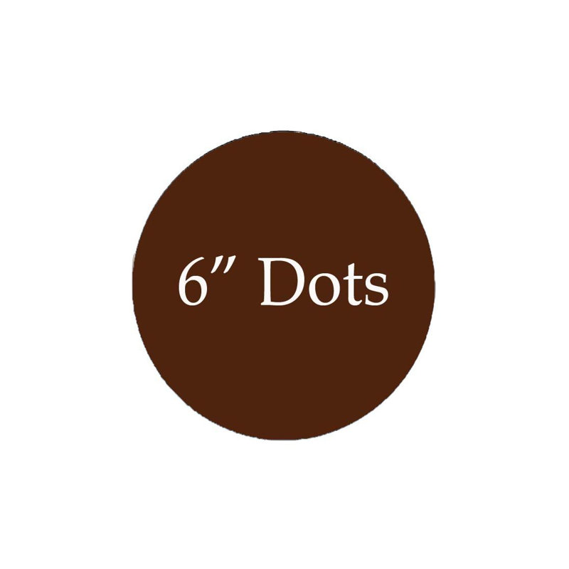 Dimas Abstract Non-Wall Damaging Wall Decal, Brown
