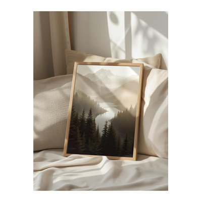 Peinture décorative encadrée