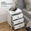 40 cm W Bedside Table