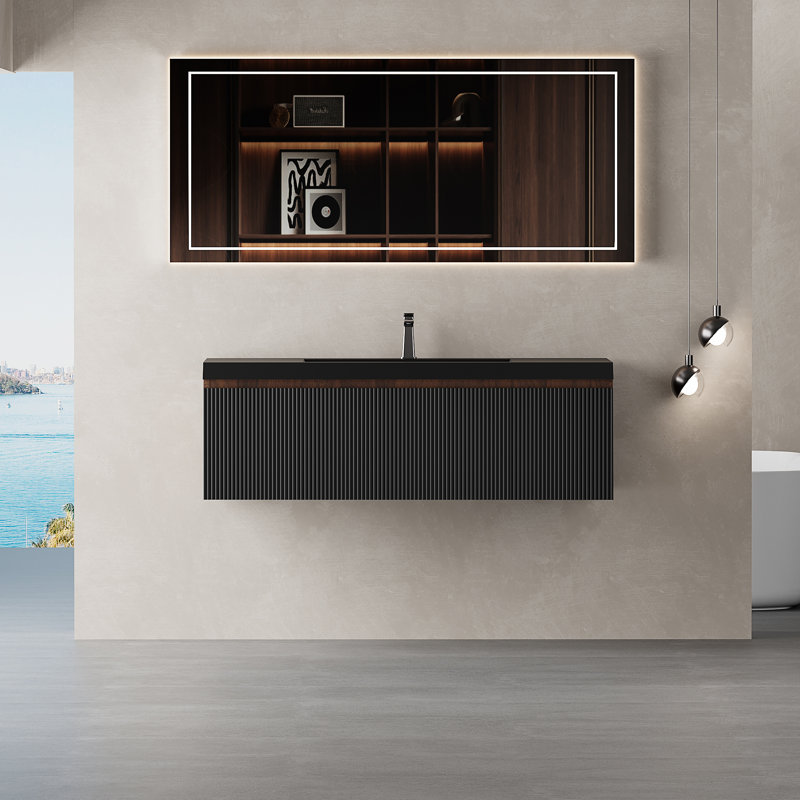 48'' Floating Bathroom Vanity With Sink Combo
