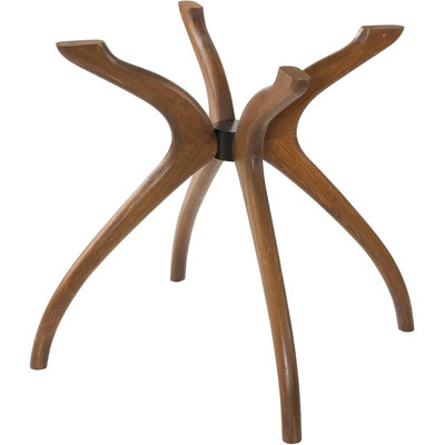 Base de table courbée moderne Mid Century