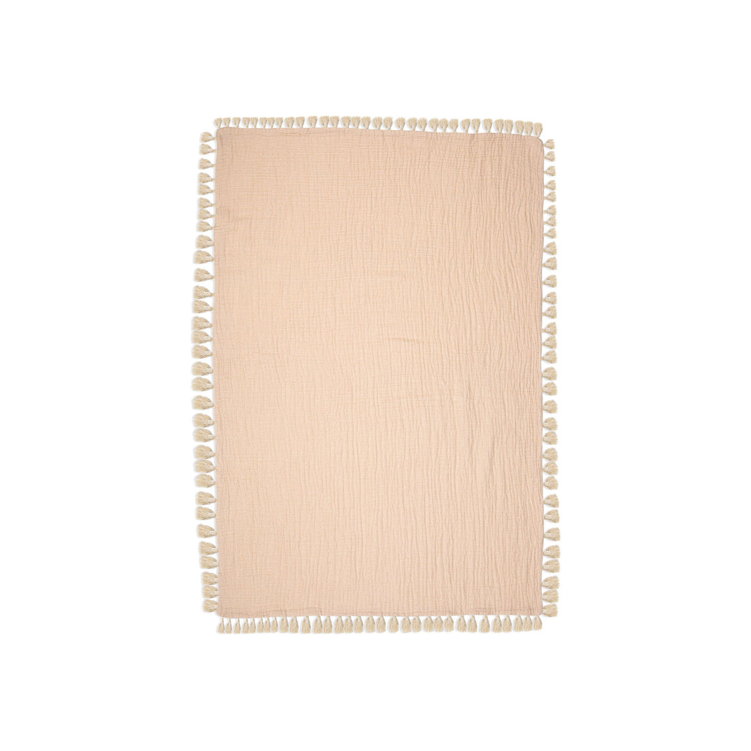 6-Layer 100% Cotton Muslin Baby Blanket, 30"x40", For Baby Nursery or Stroller by Crane Baby Crane Baby 