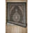 Master Collection Border Transitional Area Rug, Black-963208650