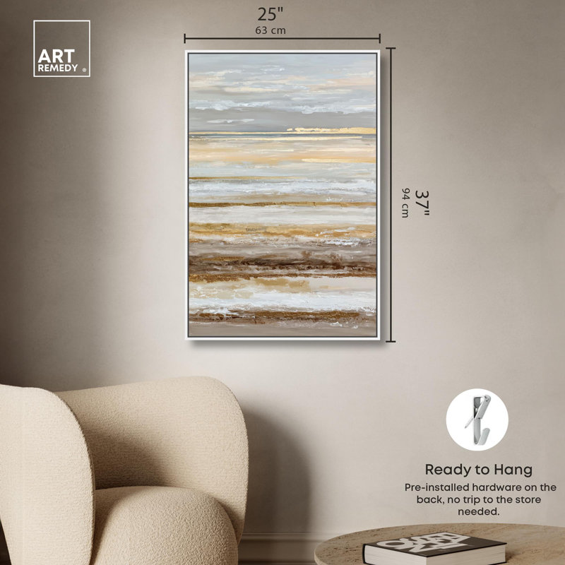 Décoration murale bohème Rough Luxury IV par Art Remedy, cadre blanc, 24 x 36, H 37 po x l 25 po, Cadre blanc
