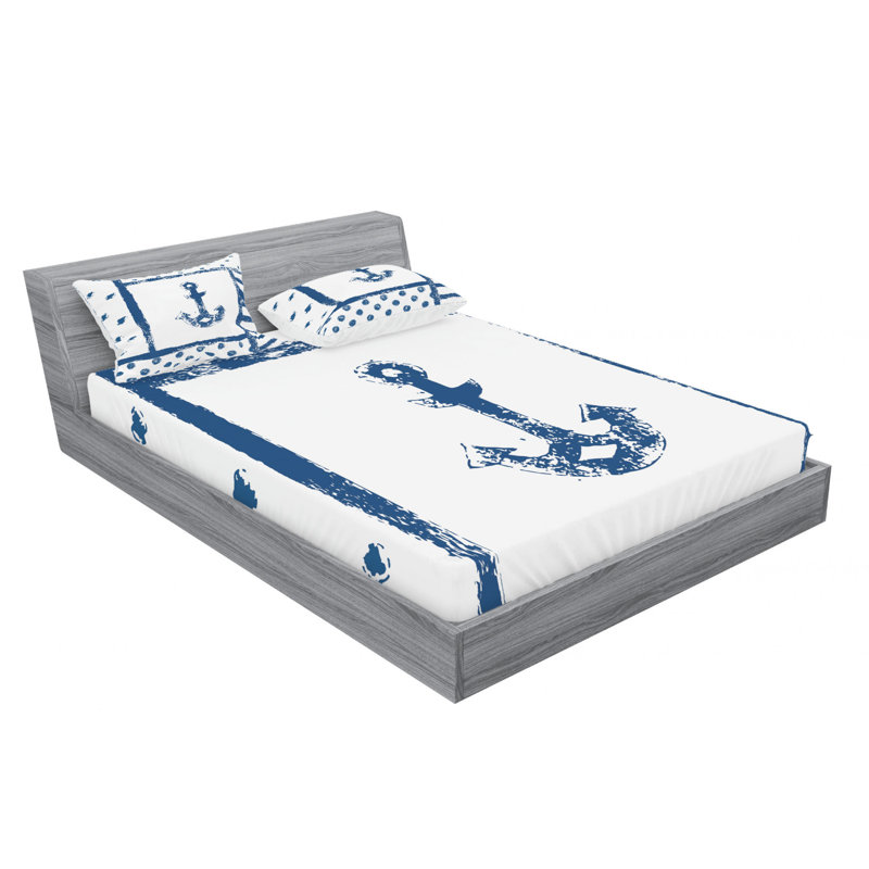 Microfiber Sheet Set, Full Sheet Set with Fitted Sheet