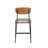 Bridgestone Upholstered Counter Stool with Metal Frame-1482371583