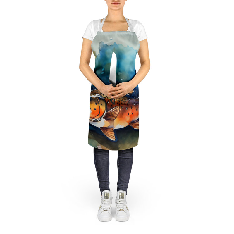 No Pattern Bib Apron