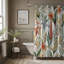 Rideau de douche standard 1 pièce Timeless Florals-90678274