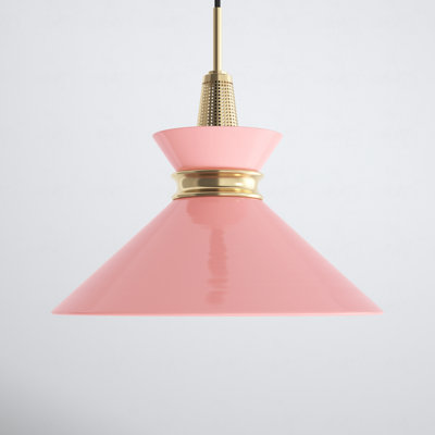 Corby Single Light Metal Pendant