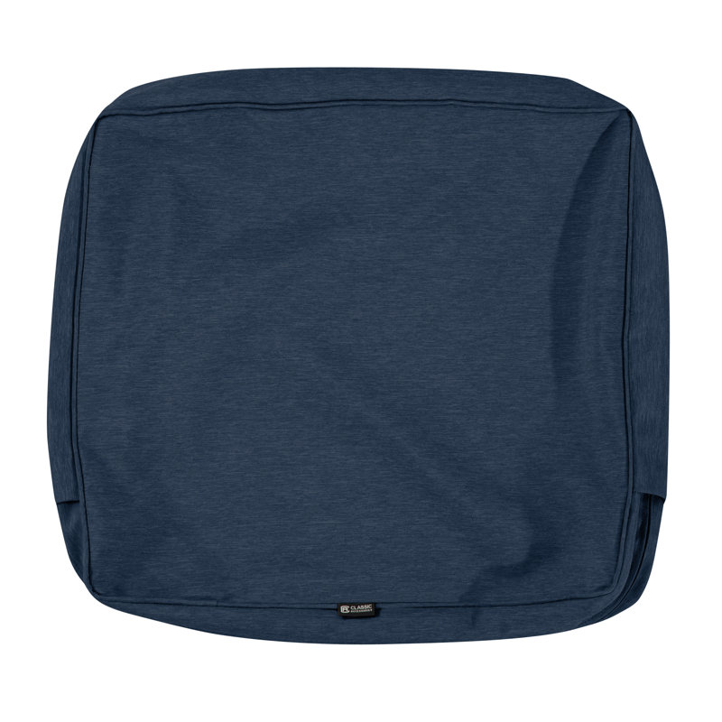 Pina Outdoor 4'' Dining Chair Seat Cushion, 25" H x 15" W x 4" D, Heather Indigo