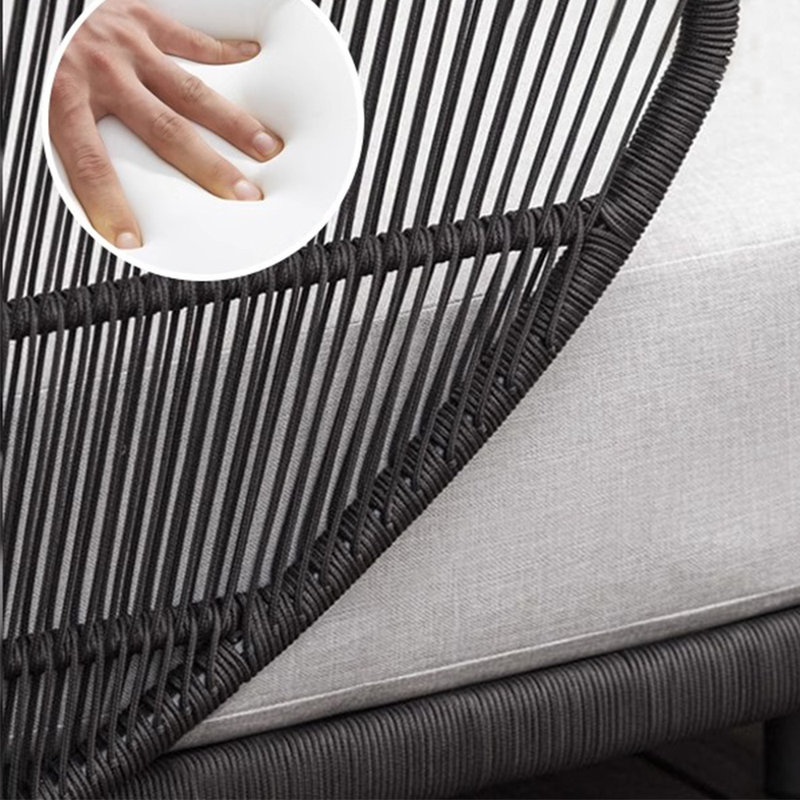 Canapé d'extérieur en tissu 70,87 po Soheb