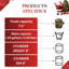 Support d'arbre de Noël naturel