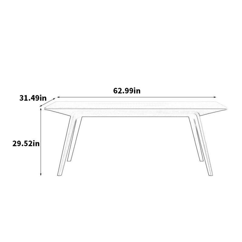 Drumboe, H 29,52 po x L 62,99 po x l 31,49 po
