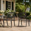 Chaises de jardin, ensemble de 2