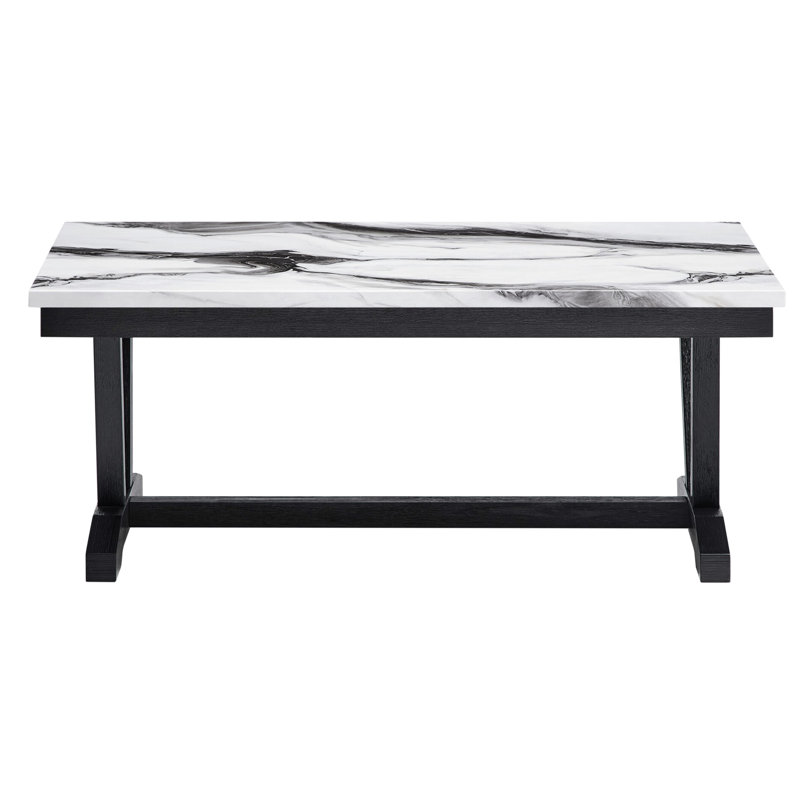 Paula Black and White Coffee Table