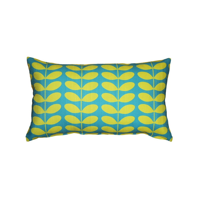  Coussin Mid-Century, Turquoise