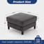 Ensemble de 2 repose-pieds rembourrés 27,5 po-457196986