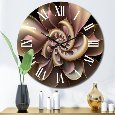Horloge murale abstraite