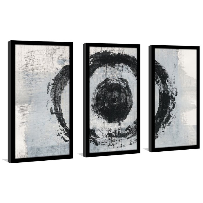 Orren Ellis Zen Circle II Crop' Acrylic Painting Print Multi-Piece ...