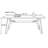 Simple imported rock plate dining table-309547209-309547210