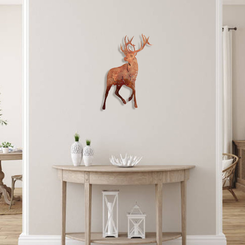 Handmade Rustic Landscape & Nature Wall Decor on Metal