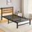 Platm Bed Frame With USB Charging Station-132169706