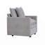 Fauteuil de lecture en tissu Chenille-1923209533