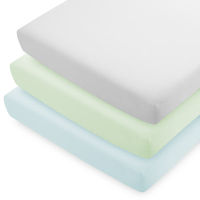 Draps-housses pour lit de bébé Bare Home