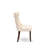 3 Piece Kitchen Set Consists of a Rectangle Dining Table with Removable leaf and 2 Upholstered Chairs, Mahogany-738265509