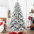 7ft Flocked Christmas Tree-8903415