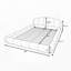 Structure de lit tapissier Elegant Chenille-132685926-132685923