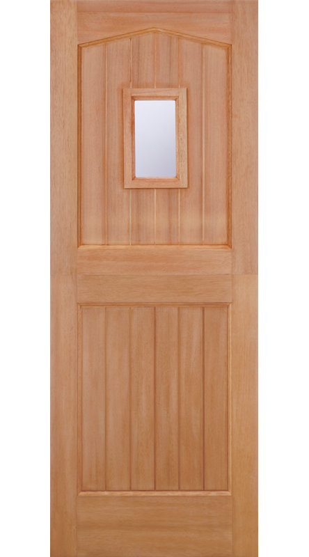 Barnburgh Unfinished Manufactured Wood Slab Stable Doors, 2032mm H x 813mm W x 44mm D