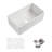 36'' L Single Bowl Fireclay Kitchen Sink