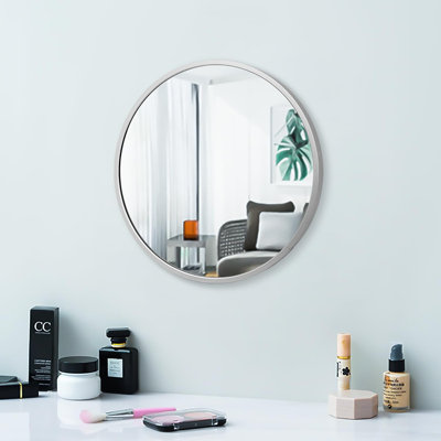 Iron Round Wall Mirror
