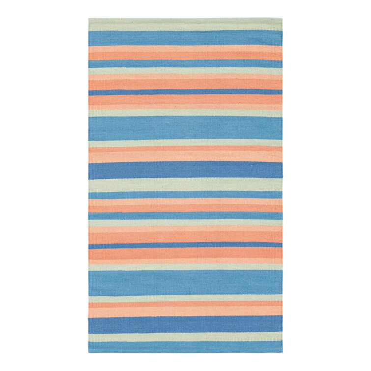 Aareona Cotton Geometric Indoor Rug