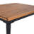 Acacia Wood Patio Furniture Set - L-Shaped Outdoor Sectional Sofa with Removable Cushions, Coffee Table & Side Table, Water-Resistant Conversation Set for Backyard, Porch, Poolside