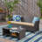 Zona 3 - Person Patio Conversation Set with Cushions-1870106401