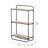 3-Tier Wall Shelf