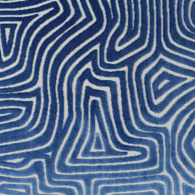 Coussin décoratif vertigo, rouille, Rectangle H 14 po x l 24 po