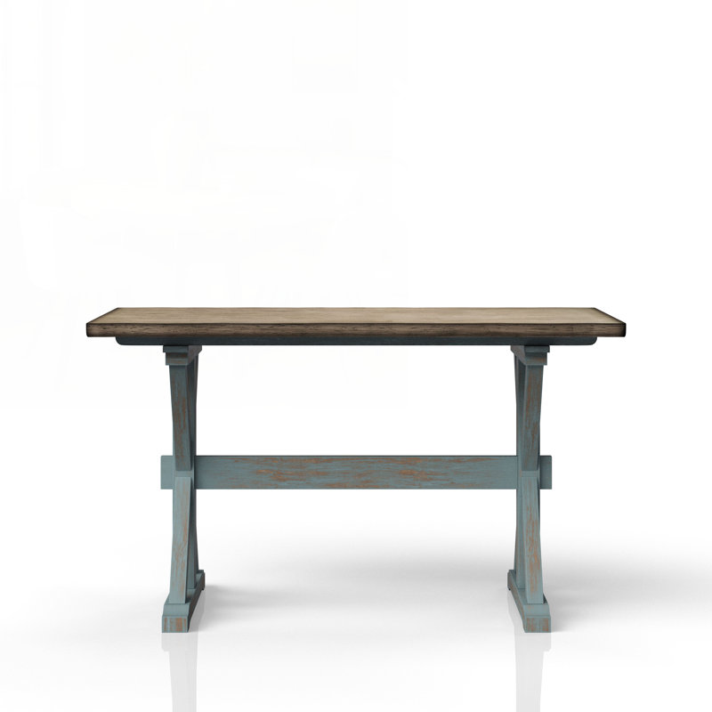 Table de salle à manger à hauteur de comptoir en X